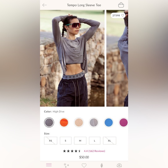 Free People Tempo Long Sleeve Tee — Size Medium - Picture 5 of 9